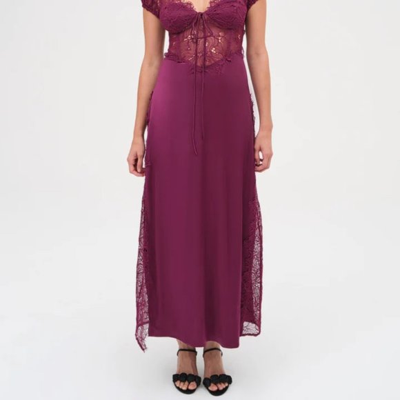 NWT *LAST ONE* Casey Maxi Dress in Purple - Picture 5 of 8